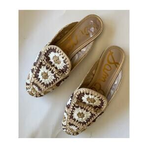 Sam Edelman Womens Linnie Crochet Bit Mule Size 9.5